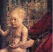 The Virgin of Chancellor Rolin (detail) ds EYCK, Jan van